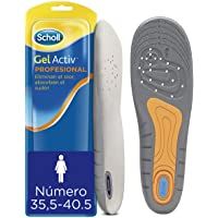 Los mejores  - Scholl Plantillas Gel Activ Profesional para mujer- para calzado trabajo- absorción de impactos y amortiguación- talla…